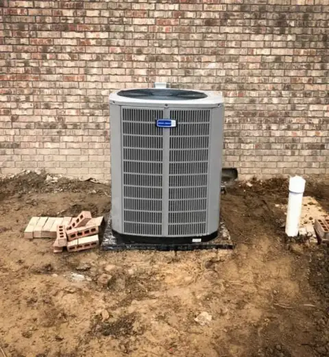 Goza Construction with the installation of an American Standard AC.
